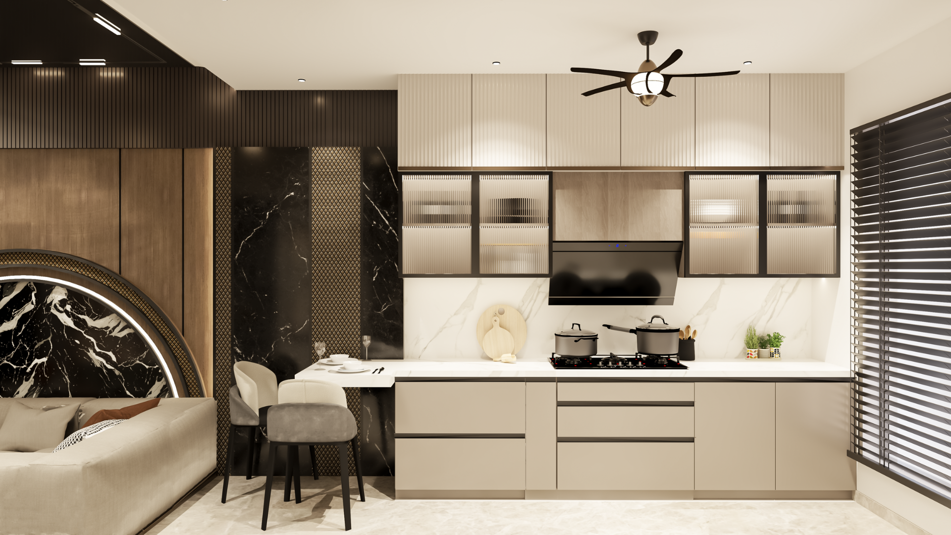 Fully Modular Kitchen