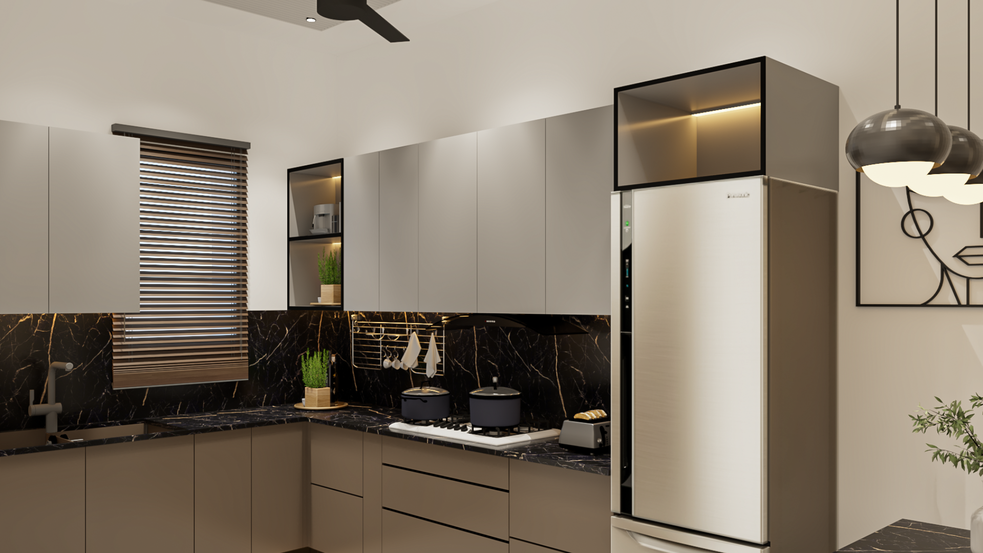 Fully Modular Kitchen